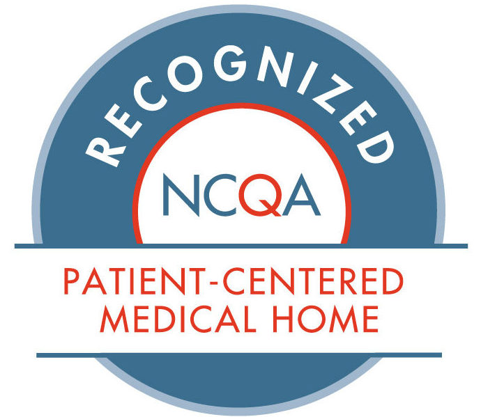 Recognized as a Patient-Centered Medical Home by the National Committee for Quality Assurance